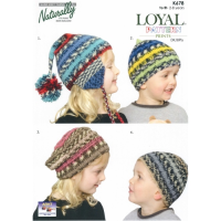 K678 Loyal Pattern Prints Hats